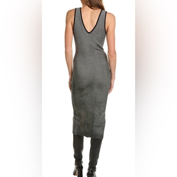 NEW Ramy Brook Zip Front Sweater Dress - Picture 2 of 2